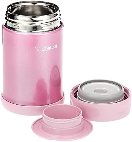Zojirushi Stainless Steel Food Jar, Medium, Pink