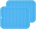 Smithcraft Silicone Trivet Mat Set, 2-Piece, 9 x 12 Inch