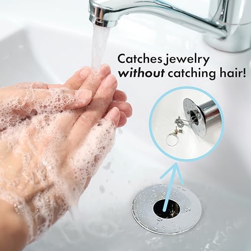 SinkFunnel Bundle with Chrome Plated SinkFunnel and Chome Drain
