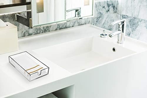 Clear Acrylic Napkin Holder for Disposable Paper Towels
