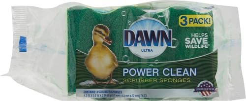 Dawn Power Clean Wedge-Shaped Scrubber Sponges - Image 2