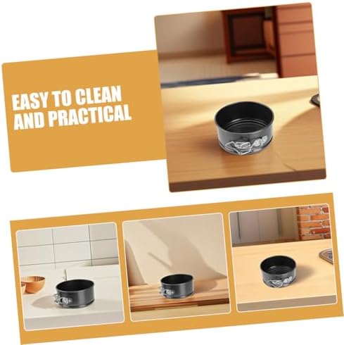 4pcs round Springform Cake Pans with Removable Bottom