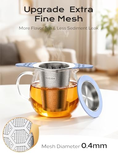 Tea Infuser for Loose Leaf Tea,Stainless Steel Tea Infuser with Heat