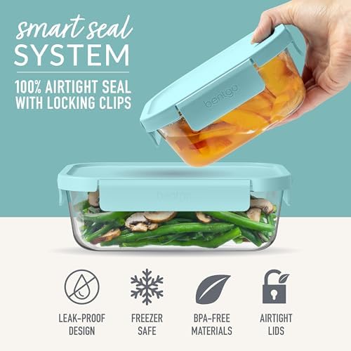 Bentgo 4 Piece Glass Food Storage Set