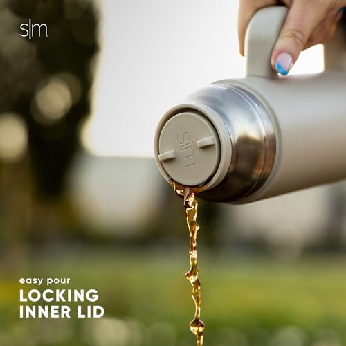 Simple Modern 36oz Insulated Hot Beverage Bottle with 2 Mugs | Travel