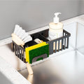 Yieach 3-In-1 In-Sink Sponge Holder, Black