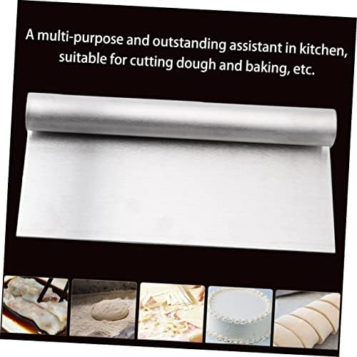 Stainless Steel Dough Cutter Tool, Easy-grip Handle for Baking