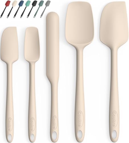 Coukre Silicone Spatula Set, 5-Piece