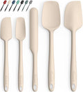 Coukre Silicone Spatula Set, 5-Piece