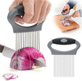 Large Onion Slicer Holder, Stainless Steel Onion Holder for Slicing
