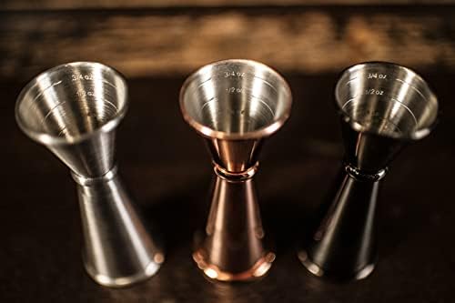BARIANTTE Cocktail Jigger for Bartending, 2 oz 1 oz Japanese Measuring