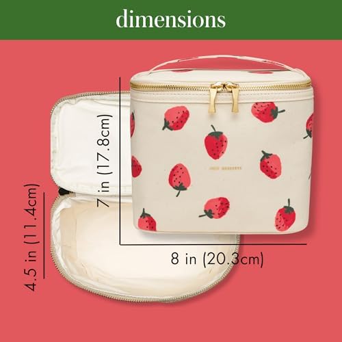 kate spade new york Small Insulated Lunch Box, Strawberries