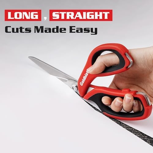 Goldblatt 2PCS Heavy Duty Scissors, Multipurpose Shop Scissors