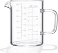 Glass Measuring Cup with Handle 8OZ/250ML/1 CUP Liquid Measuring Cups
