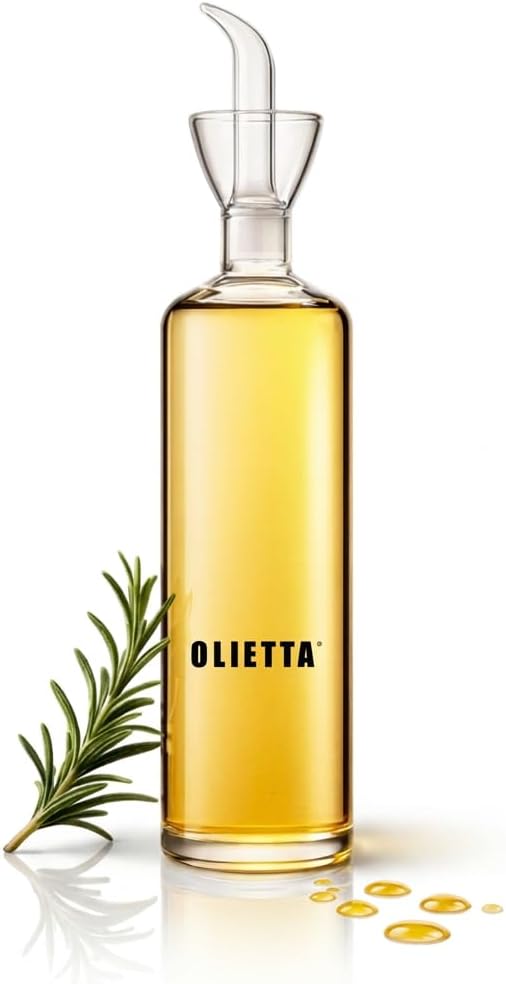 Olietta Olive Oil Dispenser Bottle Borosilicate Glass by Olietta
