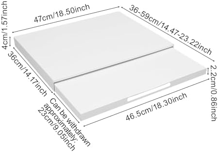 Microwave Countertop Stand with Pull-Out Shelf