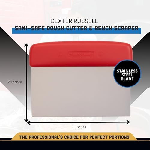 Dexter-Russell 17303R Sani-Safe 6" x 3" Dough Cutter and Scraper