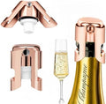 2Pcs Champagne Stoppers – Premium Stainless Steel Clamping Sparkling