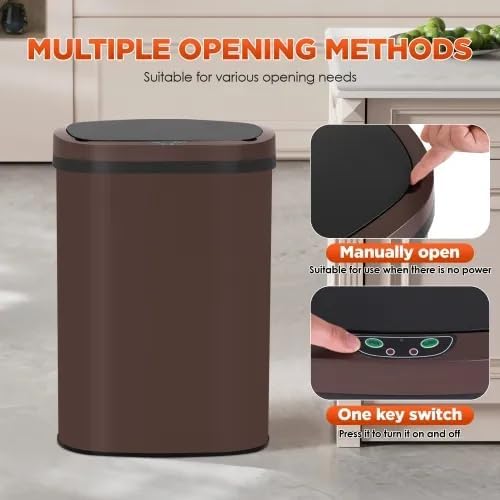 13 Gallon Automatic Trash Can - Image 4