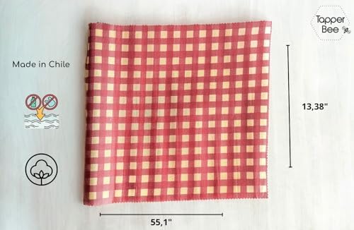 Reusable Beeswax Food Wraps, Plastic Wrap Alternative