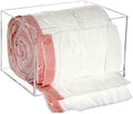 Extra Large Trash Bag Dispenser Roll Holder, Wall Mount Acrylic