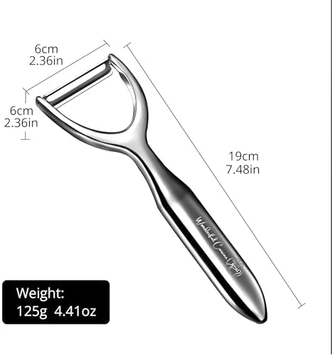 Stainless Steel Y-Peeler – Heavy Duty Vegetable & Fruit Peeler for