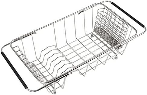 Expandable Stainless Steel Dish Drying Rack