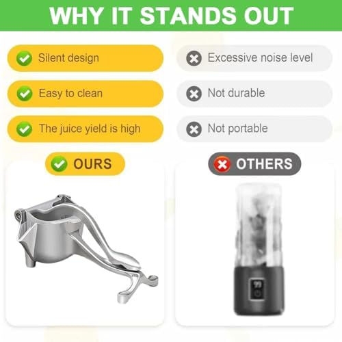 Stainless Steel Manual Lemon Squeezer