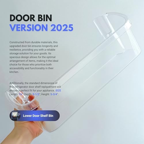 Lower Door Shelf Bin fits Frigidaire FFSS2615TP2 FFSS2615TS5