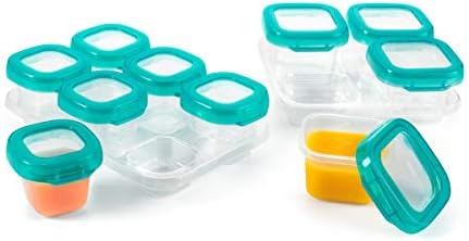 OXO Tot 12-Piece Baby Blocks Set, Teal