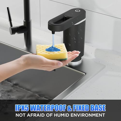 Touch-Free Automatic Dish Soap Dispenser for Kitchen Sink