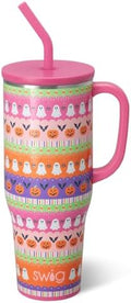 Swig Life 40oz Insulated Mega Mug with Handle & Straw, Trick or Treat