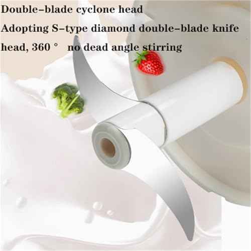 500ml Manual Food Processor Vegetable Chopper, Easy to Clean, Hand