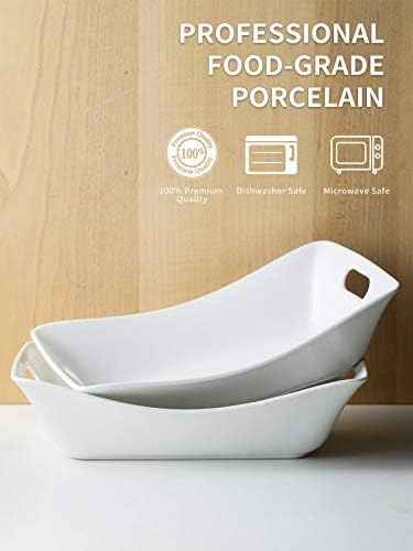 YHOSSEUN Large Serving Bowls with Handles, Serving Dishes For Entertaining