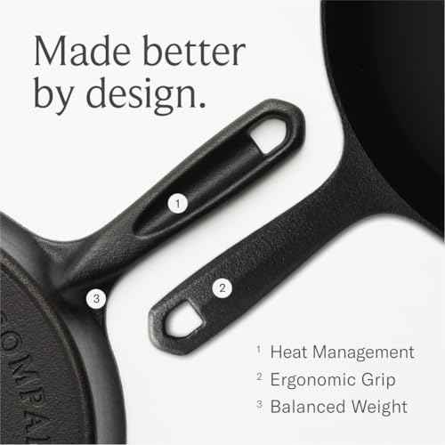 Field Cast Iron Starter Set -10.25 Inch Cast Iron Skillet with