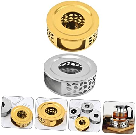 Stainless Steel Teapot Warmer Set 2 Pcs Japanese Style Xmas