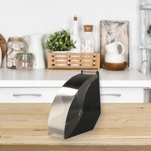 RichVibe Acrylic Coffee Filter Paper Holder Storage Box with Rotating