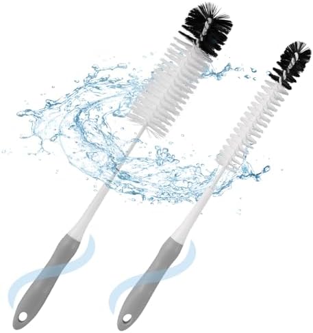 Bottle Brush Cleaner Set-Long Bottle Cleaning Brush for Narrow Neck