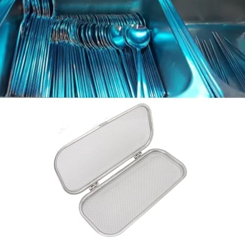 SIXRUN Dishwasher Basket 304 Stainless Steel Dishwasher Mesh Basket