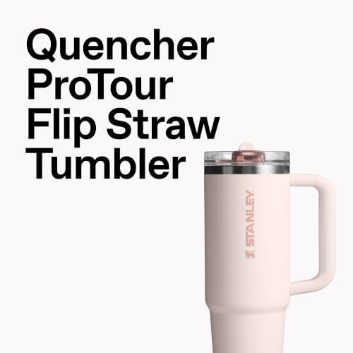 STANLEY Quencher ProTour Flipstraw Tumbler, 20 oz, Sunset Spiral