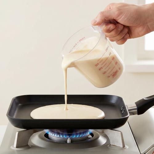 2 Pack Measuring Cups Set, Plastic Liquid Measuring Cups: 250ml