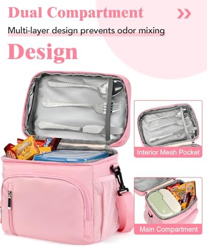 Lunch Bags for Men Women Insulated Lunch Box Leakproof Soft Cooler