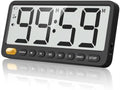 7.6'' Large Digital Kitchen Timer - 99H Countdown and Visual Light