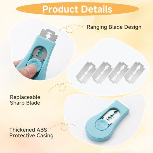 2-Pack Sourdough Scoring Tool, Bread Lame with Ergonomic Handle and 10