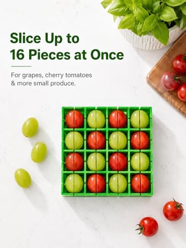 Grapes Cherry Tomatoes Cutter, 16Pcs at a Time