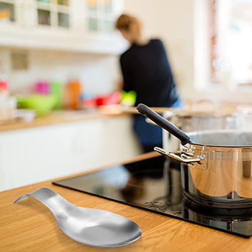 Stainless Steel Spoon Rest, Spatula Ladle Holder, Stainless Steel