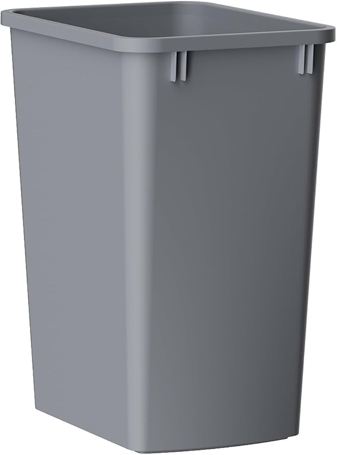 ROOMTEC Lightweight and Durable Slim Trash Can, Wastebaskets by ROOMTEC