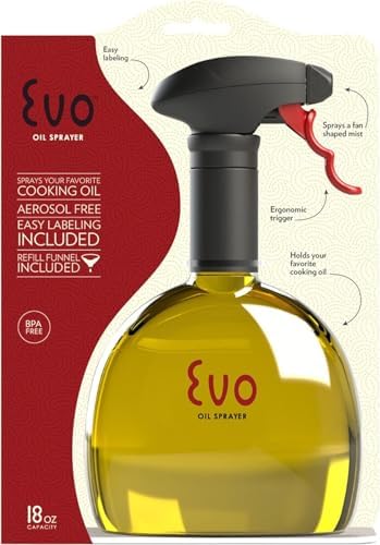 Evo Original Oil Sprayer, Yellow, 24-Ounce Capacity