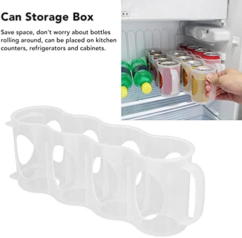 Soda Can Organizer, Stackable Drink Organizer with Handle Soda Can