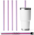 Reusable Drinking Straws with Travel Case, Made in USA, Cups 12-32 oz